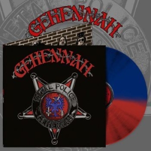 Gehennah - Metal Police (Red/Blue Vinyl Lp) in der Gruppe VINYL / Hårdrock/ Heavy metal bei Bengans Skivbutik AB (4226556)