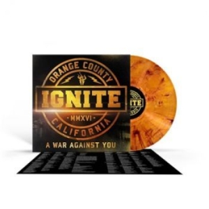 Ignite - A War Against You (Gold Marbeled Vi in der Gruppe VINYL / Hårdrock/ Heavy metal bei Bengans Skivbutik AB (4226559)