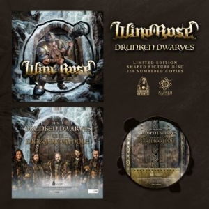 Wind Rose - Drunken Dwarves (Shaped Picture Dis in der Gruppe VINYL / Hårdrock bei Bengans Skivbutik AB (4226857)