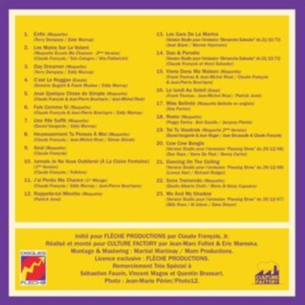 Francois Claude - Le Coffret 45Eme Anniversaire - Special Disques Fleche in der Gruppe CD / Pop bei Bengans Skivbutik AB (4227128)