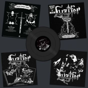 Luzifer - Black Knight/Rise (Black Vinyl Lp) in der Gruppe VINYL / Hårdrock/ Heavy metal bei Bengans Skivbutik AB (4227797)