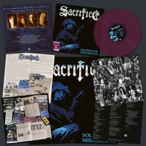 Sacrifice - Soldiers Of Misfortune (Purple Viny in der Gruppe VINYL / Hårdrock/ Heavy metal bei Bengans Skivbutik AB (4227802)