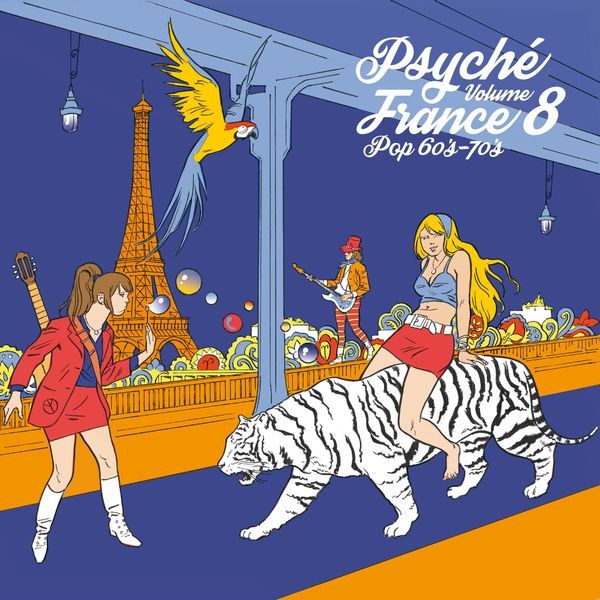 Various artists - Psyché France, Vol. 8 in der Gruppe VINYL bei Bengans Skivbutik AB (4229638)