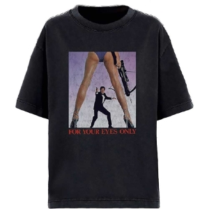 James Bond - For Your Eyes Only Uni Bl    in der Gruppe MERCH / T-Shirt / Rockoff_Nya April24 bei Bengans Skivbutik AB (4229800r)