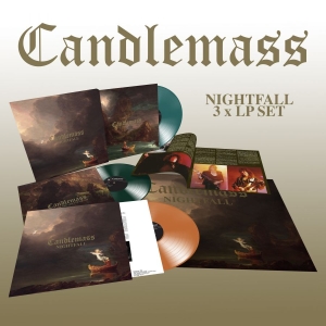 Candlemass - Nightfall (3 Lp Colour Vinyl Box) in der Gruppe VINYL / Hårdrock bei Bengans Skivbutik AB (4229860)