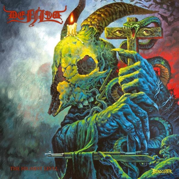 Defiled - Highest Level The (Blue Vinyl Lp) in der Gruppe VINYL / Hårdrock/ Heavy metal bei Bengans Skivbutik AB (4229871)