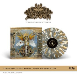 Aosoth - Inside Scriptures (Clear With Splat in der Gruppe VINYL / Hårdrock/ Heavy metal bei Bengans Skivbutik AB (4230201)