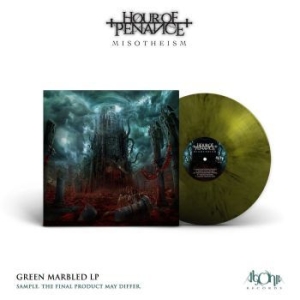 Hour Of Penance - Misotheism (Green Marbled Vinyl Lp) in der Gruppe VINYL / Hårdrock/ Heavy metal bei Bengans Skivbutik AB (4230203)