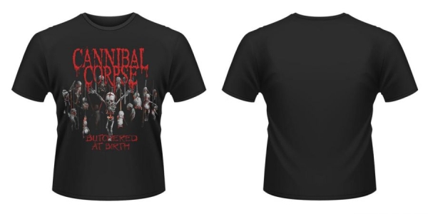 Cannibal Corpse - T/S Butchered At Birth (S) in der Gruppe MERCHANDISE / T-shirt / Heavy Metal bei Bengans Skivbutik AB (4230305)