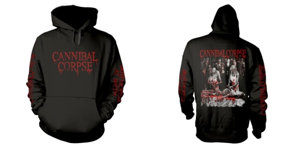 Cannibal Corpse - Hood - Butchered At Birth (Xxl) in der Gruppe MERCH / Kleidung / Hoodies bei Bengans Skivbutik AB (4230323)