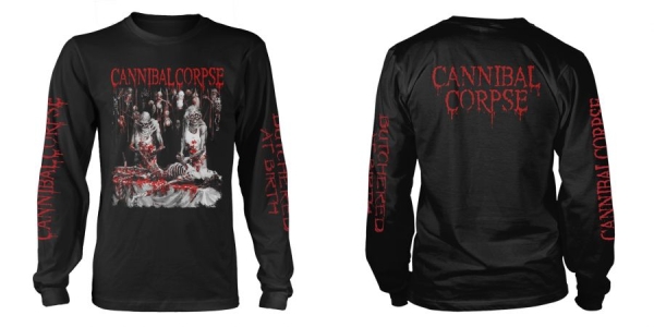 Cannibal Corpse - L/S Butchered At Birth (M) in der Gruppe MERCHANDISE / T-shirt / Heavy Metal bei Bengans Skivbutik AB (4230370)
