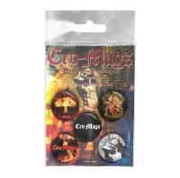 Cro-Mags - Button Badge Set in der Gruppe MERCHANDISE / Pin-Button Badge / Pop-Rock bei Bengans Skivbutik AB (4231092)