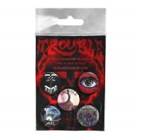 Trouble - Button Badge Set in der Gruppe MERCHANDISE / Pin-Button Badge / Heavy Metal bei Bengans Skivbutik AB (4231142)