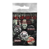 Exploited The - Button Badge Set 1 in der Gruppe MERCHANDISE / Pin-Button Badge / Pop-Rock bei Bengans Skivbutik AB (4231148)