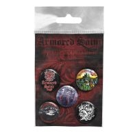 Armored Saint - Button Badge Set in der Gruppe MERCHANDISE / Merch / Hårdrock bei Bengans Skivbutik AB (4231151)