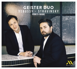 Geister Duo - Debussy/Stravinsky: Piano A 4 Mains in der Gruppe CD bei Bengans Skivbutik AB (4231218)