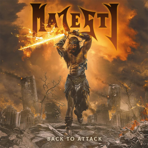 Majesty - Back To Attack (Digipak CD) in der Gruppe CD bei Bengans Skivbutik AB (4232157)
