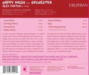 Dreammusics Orchestra - Alex Paxton: Happy Music For Orches in der Gruppe Externt_Lager / Naxoslager bei Bengans Skivbutik AB (4232426)