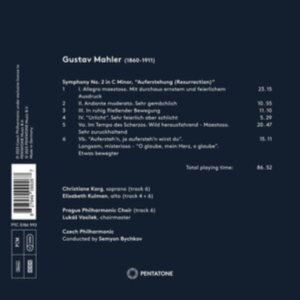 Mahler Gustav - Symphony No. 2 in der Gruppe Externt_Lager / Naxoslager bei Bengans Skivbutik AB (4233467)