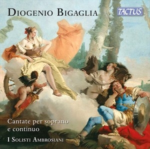 Bigaglia Diogenio - Cantate Per Soprano E Continuo in der Gruppe CD / Klassiskt bei Bengans Skivbutik AB (4233473)