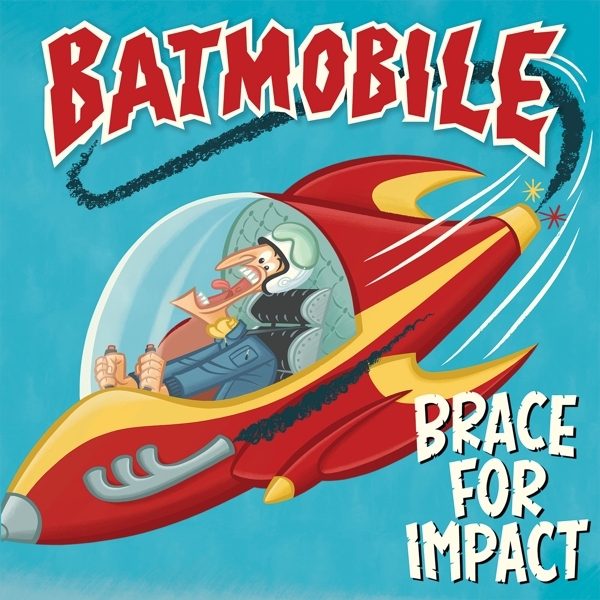 Batmobile - Brace For Impact (Ltd. Crystal Clear Vin in der Gruppe VINYL / Rock bei Bengans Skivbutik AB (4233523)