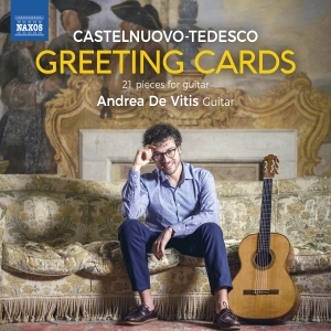 Castelnuovo-Tedesco Mario - Greeting Cards – 21 Pieces For Guit in der Gruppe Externt_Lager / Naxoslager bei Bengans Skivbutik AB (4233654)