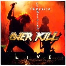 Overkill - Wrecking Everything-Live in der Gruppe CD / Hårdrock bei Bengans Skivbutik AB (4234126)
