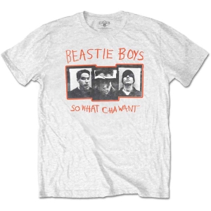 Beastie Boys - So What Cha Want Uni Wht     (M) in der Gruppe MERCHANDISE / T-shirt / Hip Hop-Rap bei Bengans Skivbutik AB (4235311)