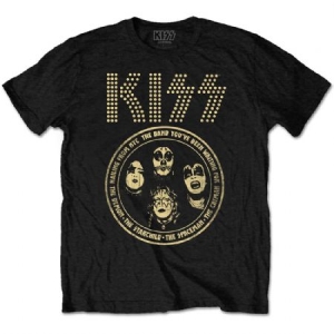 KISS - KISS Unisex T-Shirt: Band Circle in der Gruppe CDON - Exporterade Artiklar_Manuellt / T-shirts_CDON_Exporterade bei Bengans Skivbutik AB (4235512r)