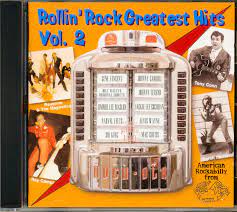 Rollin Rock Greatest Hits Vol 2 - Vincent-Haley-Cochran Etc in der Gruppe CD / Pop-Rock bei Bengans Skivbutik AB (4235828)