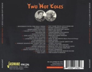 Eddie & Betty Cole - Two Hot Coles in der Gruppe CD / Jazz bei Bengans Skivbutik AB (4235989)