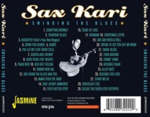 Sax Kari & His Orchestra - Swinging The Blues 1947-1957 in der Gruppe CD / Blues,Jazz bei Bengans Skivbutik AB (4235994)