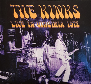 Kinks The - Live In Virginia 1972 in der Gruppe CD / Pop-Rock bei Bengans Skivbutik AB (4236020)