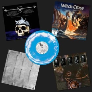 Witch Cross - Axe To Grind (Blue/White Vinyl Lp) in der Gruppe VINYL / Hårdrock/ Heavy metal bei Bengans Skivbutik AB (4236137)