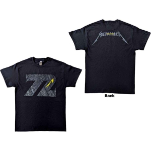 Metallica - 72 Seasons Charred Logo Uni Bl  in der Gruppe MERCHANDISE / T-shirt / Hårdrock bei Bengans Skivbutik AB (4236885r)