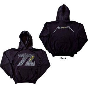 Metallica - 74 Seasons Charred Logo Bl Hoodie in der Gruppe MERCHANDISE / Kapuzenpullover / Hårdrock bei Bengans Skivbutik AB (4236908r)