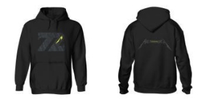 Metallica - Hoodie - Charred 72 (Xxxl) in der Gruppe MERCHANDISE / Kapuzenpullover / Hårdrock bei Bengans Skivbutik AB (4236909)