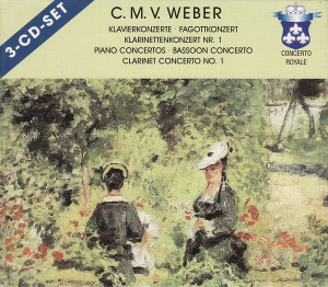 Weber - Klavierkonzerte, ....... in der Gruppe CD / Klassiskt bei Bengans Skivbutik AB (4237512)