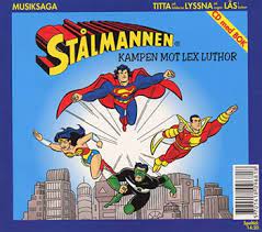 Stålmannen Cd Med Bok - Kampen Mot Lex Luthor in der Gruppe CD / Barnmusik,Pop-Rock bei Bengans Skivbutik AB (4237854)