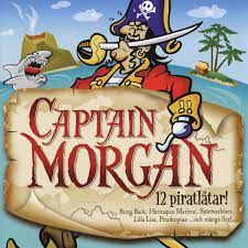Captain Morgan - 12 Piratlåtar in der Gruppe CD / Barnmusik,Pop-Rock bei Bengans Skivbutik AB (4237911)