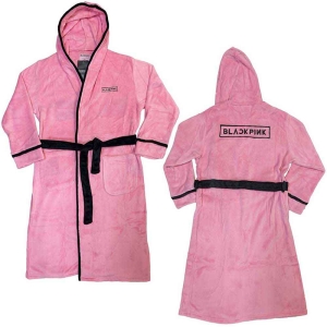 Blackpink - Logo Uni Pink Bath Robe: S in der Gruppe MERCHANDISE / Merch / K-Pop bei Bengans Skivbutik AB (4238684r)