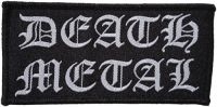 Death Metal - Patch Death Metal (4,8 X 9,9 Cm) in der Gruppe Merchandise bei Bengans Skivbutik AB (4238926)