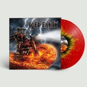 Iced Earth - Hellrider (Ltd. Red/Yellow/Black Sp in der Gruppe VINYL / Hårdrock bei Bengans Skivbutik AB (4239792)