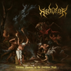 Necrofier - Burning Shadows In The Southern Nig in der Gruppe CD / Hårdrock bei Bengans Skivbutik AB (4240826)