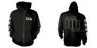 Black Flag - Zip-Hood -  Logo (S) in der Gruppe MERCH / Kleidung / Hoodies bei Bengans Skivbutik AB (4240954)