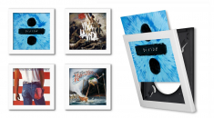 Show And Listen - White LP Flip Frame 4-Pack in der Gruppe CDON - Exporterade Artiklar_Manuellt / Tillbehör_Vinyl_CDON_Exporterade bei Bengans Skivbutik AB (4241826)