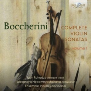 Boccherini Luigi - Complete Violin Sonatas, Vol. 1 (5C in der Gruppe CD / Klassiskt bei Bengans Skivbutik AB (4242252)