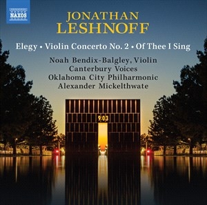 Leshnoff Jonathan - Elegy Violin Concerto No. 2 Of Th in der Gruppe Externt_Lager / Naxoslager bei Bengans Skivbutik AB (4242371)