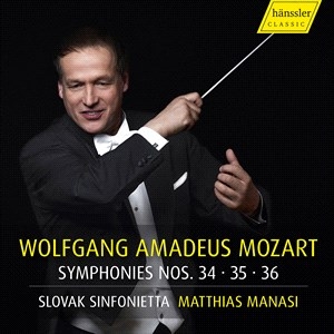 Mozart Wolfgang Amadeus - Symphonies Nos. 34, 35 & 36 in der Gruppe CD bei Bengans Skivbutik AB (4242394)