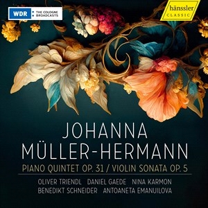 Muller-Hermann Johanna - Piano Quintet, Op. 31 Violin Sonat in der Gruppe Externt_Lager / Naxoslager bei Bengans Skivbutik AB (4242395)